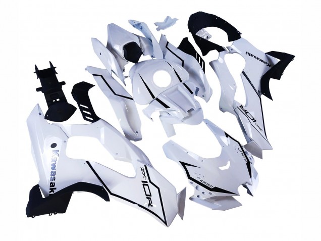 Carena Moto Kawasaki ZX10R 2021-2025 - Bianco Nero