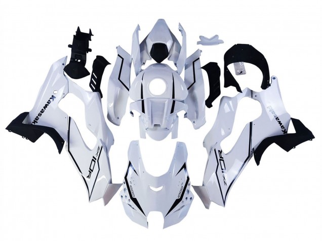 Carena Moto Kawasaki ZX10R 2021-2025 - Bianco Nero