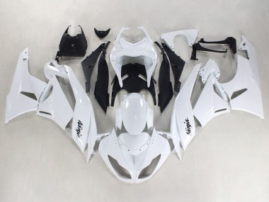 Carena Moto Kawasaki ZX6R 2009-2012 - Bianco Nero Ninja Fabbrica