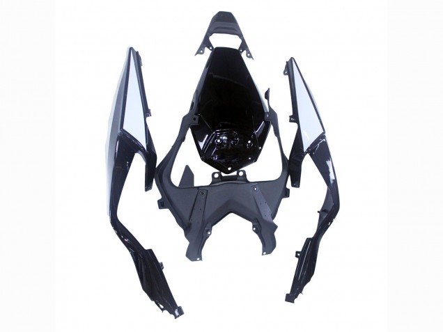Carena Moto Kawasaki ZX6R 2019-2022 - Nero Lucido Bianco