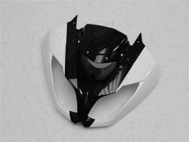Carena Moto Kawasaki ZX6R 2009-2012 - Nero Lucido Bianco