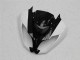 Carena Moto Kawasaki ZX6R 2009-2012 - Nero Lucido Bianco