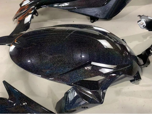 Carena Moto Kawasaki ZX6R 2019-2022 - Nero Arcobaleno