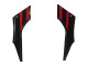 Carene Moto Kawasaki EX300 2013-2017 - Rosso Nero