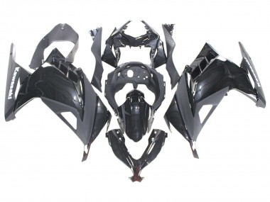 Carena Moto Kawasaki EX300 2013-2024 - Nero Lucido Fabbrica