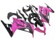 Carena Moto Kawasaki EX300 2013-2024 - Rosa Nero