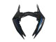 Carena Moto Kawasaki EX300 2013-2024 - Nero Lucido Blu
