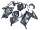 Carena Moto Kawasaki EX300 2013-2024 - Nero Opaco Bianco Elf Nevicare