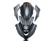 Carena Moto Kawasaki EX300 2013-2024 - Nero Opaco Bianco Elf Nevicare