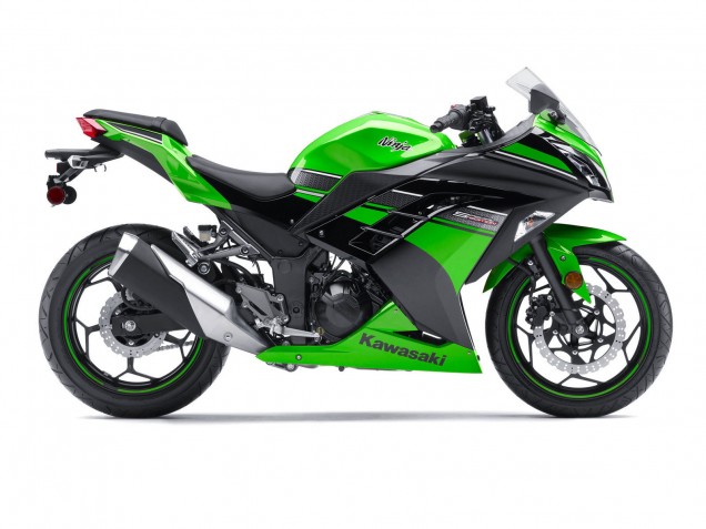 Carena Moto Kawasaki EX300 2013-2024 - Verde Nero