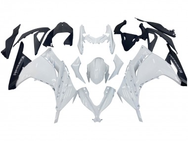 Carena Moto Kawasaki EX300 2013-2024 - Bianco Nero Fabbrica
