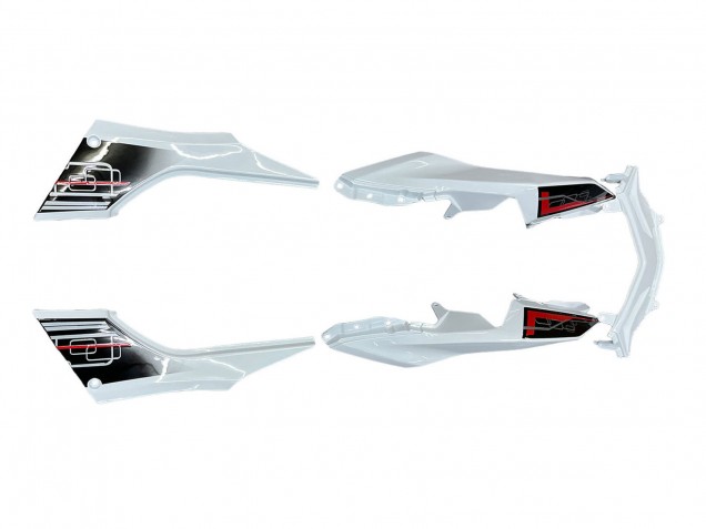 Carena Moto Kawasaki EX300 2013-2024 - Bianco Rosso Nero