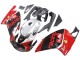 Carena Moto Aprilia RS125 2000-2005 - Rosso Nero Argento Corsa