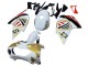 Carena Moto Aprilia RS125 2000-2005 - Bianco Giallo Rosso
