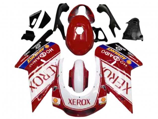 Carena Moto Aprilia RS125 2000-2005 - Bianco Rosso Giallo Blu Xerox