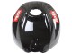 Carena Moto Aprilia RS125 2006-2011 - Nero Lucido Rosso Bianco Decal