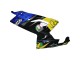 Carena Moto Aprilia RS125 2006-2011 - Blu Giallo Nero Squalo