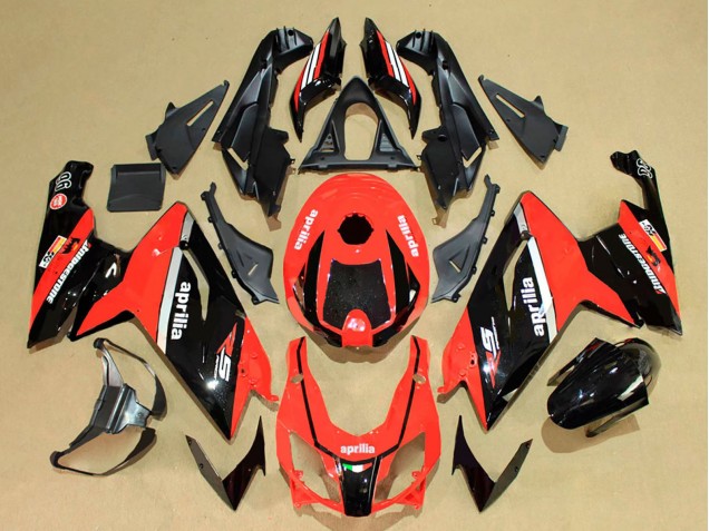 Carena Moto Aprilia RS125 2006-2011 - Rosso Nero Lucido Bianco