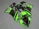 Carena Moto Kawasaki ZX6R 2009-2012 - Verde Nero Lucido Elf Touch4 Bridgestone