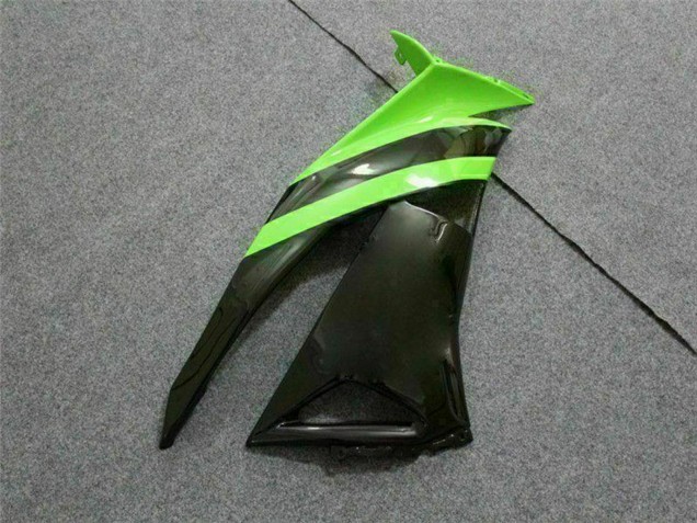 Carena Moto Kawasaki ZX6R 2009-2012 - Verde Nero Lucido Elf Touch4 Bridgestone