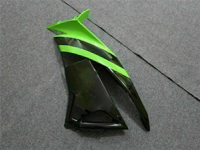 Carena Moto Kawasaki ZX6R 2009-2012 - Verde Nero Lucido Elf Touch4 Bridgestone