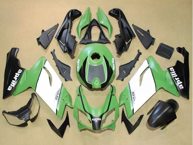 Carena Moto Aprilia RS125 2006-2011 - Verde Bianco Nero