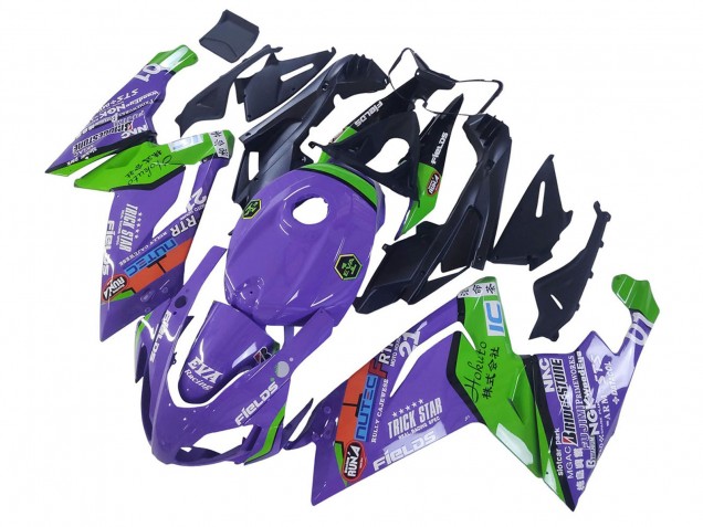 Carena Moto Aprilia RS125 2006-2011 - Viola Verde Rosso