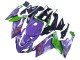Carena Moto Aprilia RS125 2006-2011 - Viola Verde Rosso