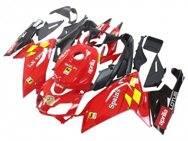 Carena Moto Aprilia RS125 2006-2011 - Rosso Bianco Giallo Nero Fabbrica