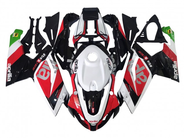 Carena Moto Aprilia RS125 2006-2011 - Bianco Rosso Nero Verde