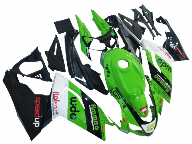 Carena Moto Aprilia RS125 2006-2011 - Verde Bianco Nero