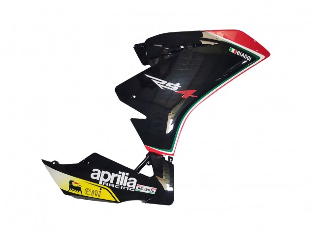 Carene Moto Aprilia RS4 50 125 2012-2019 - Bianco Rosso Giallo Nero Lucido