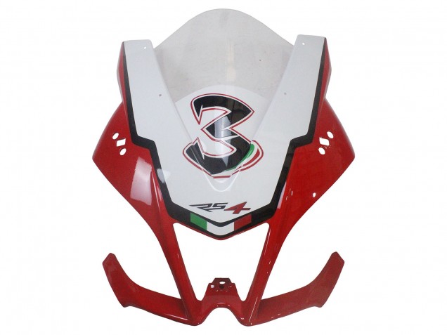 Kit Carena Moto Aprilia RS4 50 125 2012-2019 - Bianco Rosso Verde Giallo Alitalia
