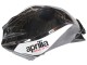 Carene Moto Aprilia RS4 50 125 2012-2019 - Argento Rosso Nero Lucido