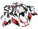 Carene Moto Aprilia RS4 50 125 2012-2019 - Bianco Rosso Verde Nero Lucido