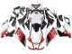 Carene Moto Aprilia RS4 50 125 2012-2019 - Bianco Rosso Verde Nero Lucido