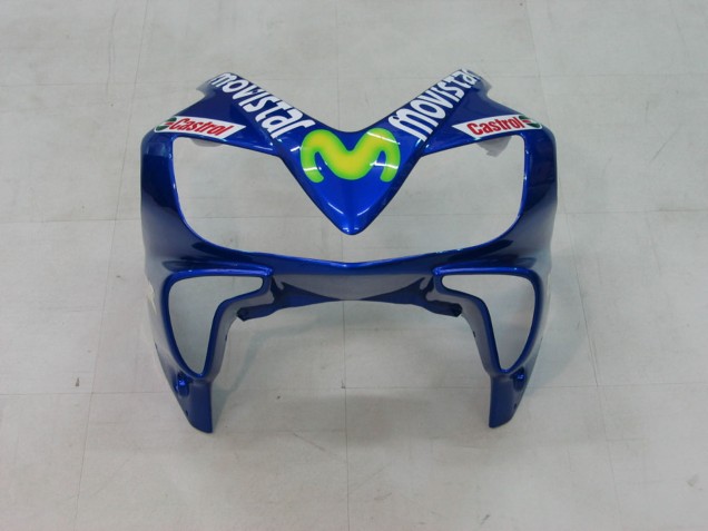 Carena Moto Honda CBR600 F4i 2004-2007 - Blu Giallo Verde MoviStar