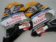 Carena Moto Honda CBR600 F4i 2004-2007 - Giallo Blu Bianco Nero Nastro Azzurro