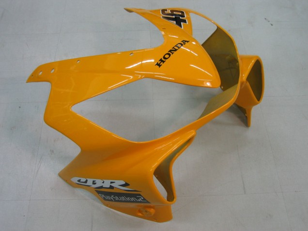 Carena Moto Honda CBR600 F4i 2004-2007 - Giallo Blu Bianco Nero Nastro Azzurro