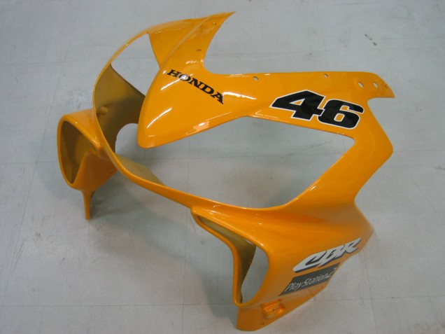 Carena Moto Honda CBR600 F4i 2004-2007 - Giallo Blu Bianco Nero Nastro Azzurro
