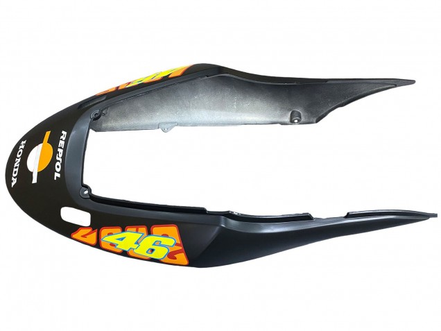 Carena Moto Honda CBR600 F4i 2004-2007 - Nero Opaco Arancia Rossi