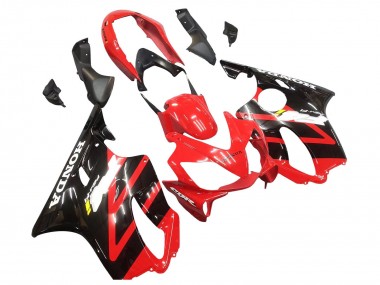 Carena Moto Honda CBR600 F4i 2004-2007 - Rosso Nero Lucido Fabbrica