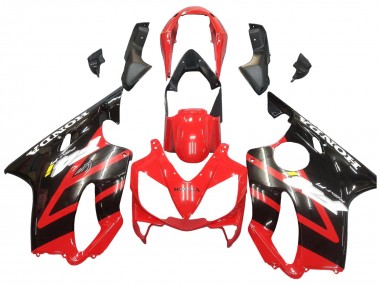Carena Moto Honda CBR600 F4i 2004-2007 - Rosso Nero Lucido Fabbrica