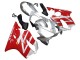 Carena Moto Honda CBR600 F4i 2004-2007 - Argento Rosso