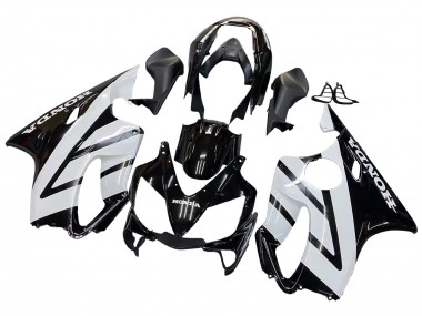 Carena Moto Honda CBR600 F4i 2004-2007 - Bianco Nero Lucido Fabbrica