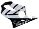 Carena Moto Honda CBR600 F4i 2004-2007 - Bianco Nero Lucido