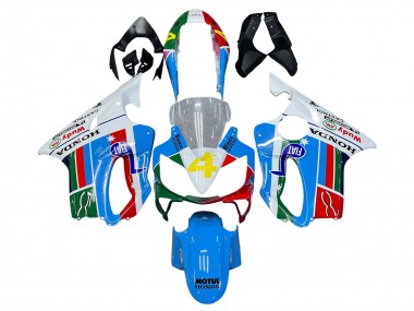Carena Moto Honda CBR600 F4i 2004-2007 - Bianco Blu Verde Rosso Fabbrica
