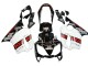 Carena Moto Honda CBR600 F4i 2004-2007 - Bianco Nero Lucido Rosso Repsol