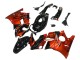 Carena Moto Honda CBR600 F2 1991-1994 - Arancia Nero Lucido