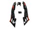 Carena Moto Honda CBR600 F2 1991-1994 - Arancia Nero Lucido